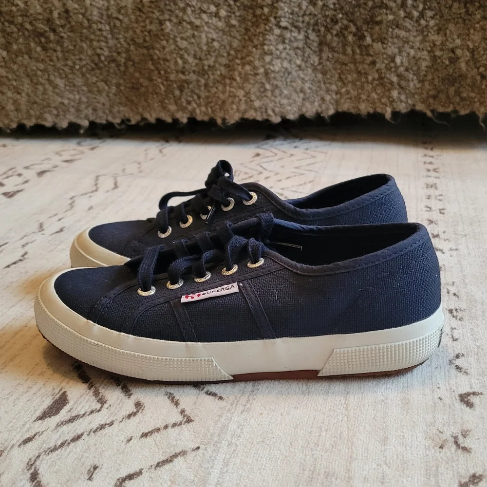 Superga Canvas Sneakers Size 6 - Picture 4 of 10